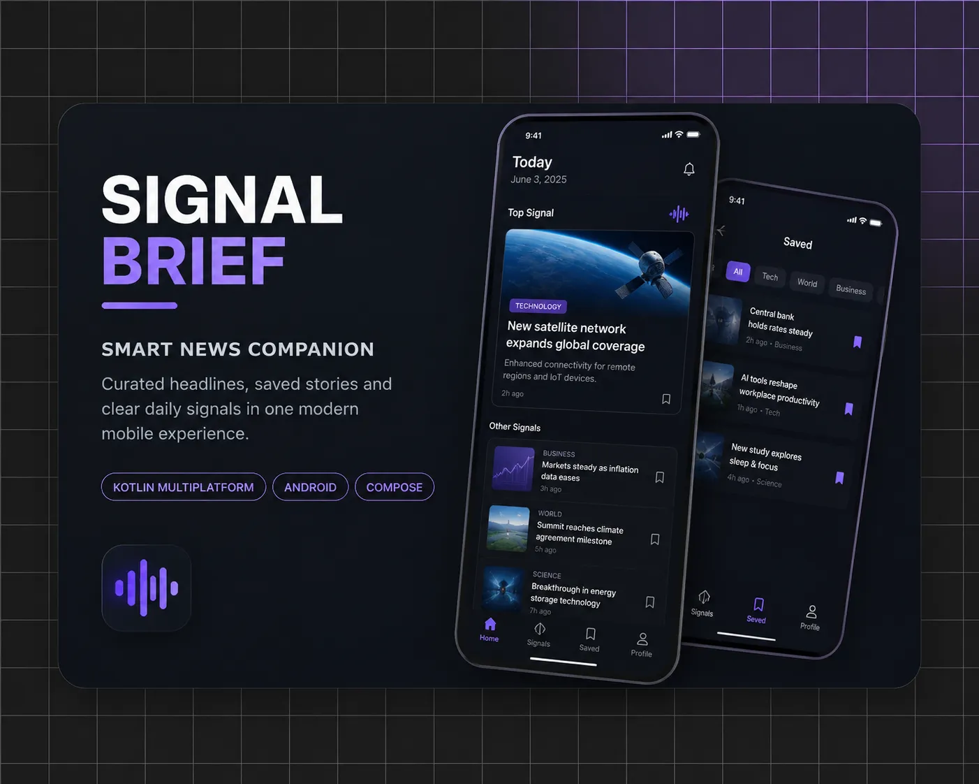 SignalBrief project preview